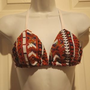 Pinkini Astec bikini top size small